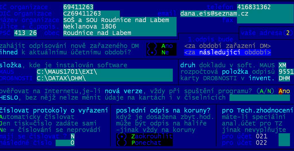 speciální analytiky pro technické zhodnocení V případě, že váš zřizovatel vyhlásil závaznou účetní osnovu a v ní má povinnou speciální analytiku pro technické zhodnocení, tak jako je tomu v