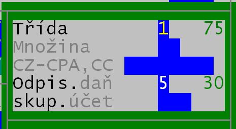 - 1 = jen za rok 2012-2 = přepočítávají se celé oprávky podílem měsíčních odpisů - 3 = přepočítávají se celé oprávky počtem měsíců po které se již odepisovalo Pokud máte potřebu tyto parametry měnit,
