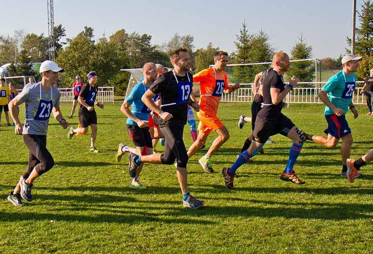 Pro děti byly připraveny tři různé tratě v délce od 100 m po