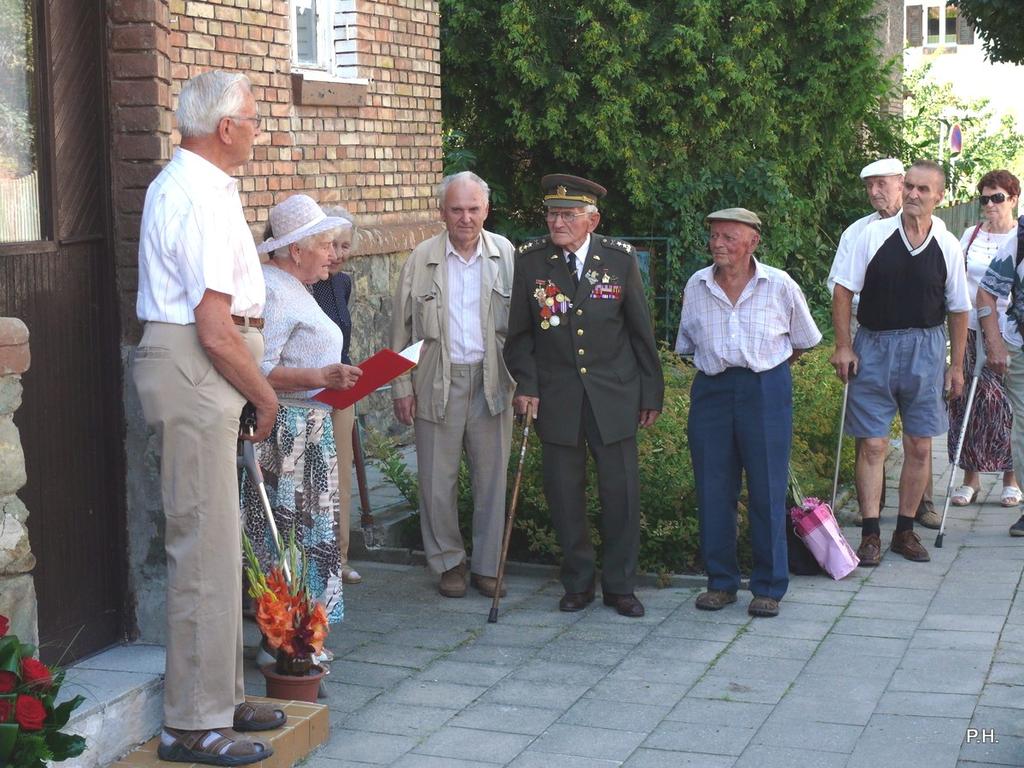 Otakara Jaroše připomněla ve svém projevu paní Oldřiška Kadeřábková.