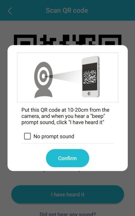 2. Přidání kamery pomocí WiFi Add by WiFi V prvním kroku budete vyzvání k nastavení WiFi místní sítě.