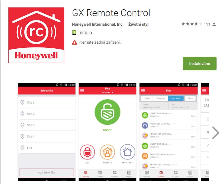 GX Remote Control