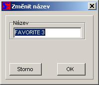 Každý kanál může být ve více než jednom seznamu FAV, a to bez předchozího vytvoření duplikátu. Kanály, které jsou na seznamu FAV jsou v seznamu kanálů označeny tmavší barvou pozadí.