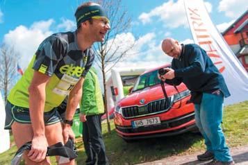 Jarní půlmaraton na Studánce zvládl v čase 1 hodina, 20 minut a 2 vteřiny.