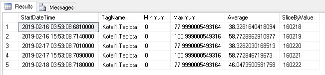 Strana 17 Wonderware Historian Nové virtuální sloupce SliceBy a SliceByValue Dotázat hodnoty minima, maxima nebo třeba časově váženého průměru proměnných v rámci konkrétní minuty, hodiny nebo dne