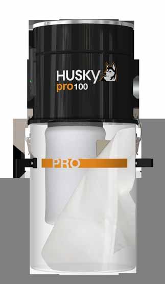 HUSKY Pro 100 HUSKY Pro 100 P10-280-EU-H Agregát pro suché i mokré sání Počet zásuvek 10 ks Odolný víceúčelový centrální vysavačový systém pro suché i mokré vysávání s osvědčeným průmyslovým motorem