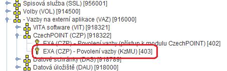 3. Nastavit práva a WSport Každému uživateli, který bude využívat licenci na KzMU, přidejte právo, které je zobrazeno na obrázku. Pokud v server.