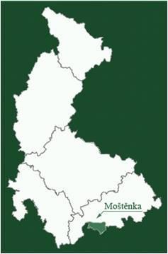 ZÁKLADNÍ CHARAKTERISTIKA ÚZEMÍ Mikroregion Moštěnka se nachází v jižní části Olomouckého kraje, poblíž města Přerova.