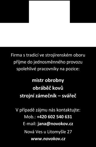 Za poslední 2 roky v Poličce ubylo pouhých 15 lidí.