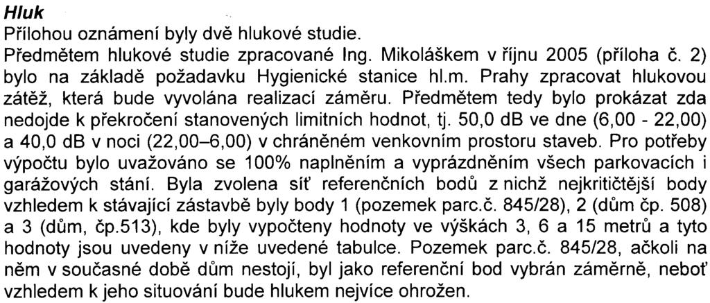 8 Zeleò Pøíslušnému úøadu byla doložena nová situace zelenì vèetnì výpoètu KZ (duben 2006), ze které vyplývá splnìní KZ vobou funkèních plochách (081 i 082).