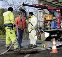 Stavby šachet Automatická sanace MRT Ochranné vrstvy šachet pomocí automatizované speciální techniky Sanace staveb šachet představuje zvláštní výzvu.