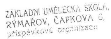 1 Základní umělecká škola Rýmařov,