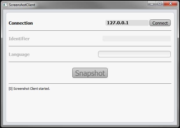 ScreenshotClient ScreenshotClientStart 6 6.