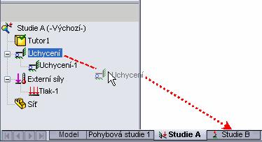 SolidWorks Simulation Všechny použitelné entity SolidWorks jsou akceptovány jako výběry. Takto jsou akceptovány například válcové plochy, osy a čáry skic tam, kde je zapotřebí lineární směr.
