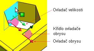 Tato funkce pracuje pro prvky výstupků a řezů a je dostupná pro tyto entity skici: Kružnice Mnohoúhelníky Obdélníky