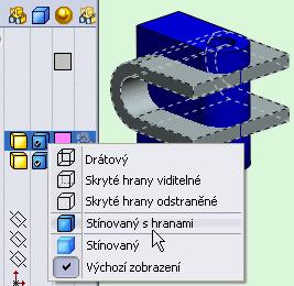 Možnost automatického opětného připojení dílů, když změníte nástroje pro rozdělení.