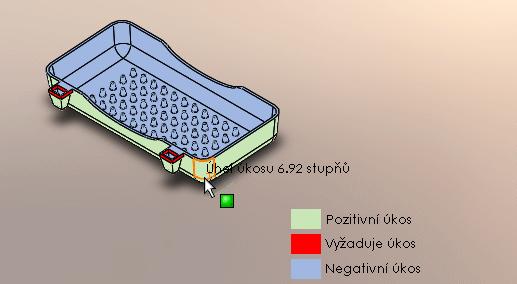 Díly Analýza dělící křivky. Nový nástroj pro analýzu potenciálních dělicích křivek při návrhu lisovaných dílů. I nadále musíte použít Dělící křivku prvku dělicí čáry.