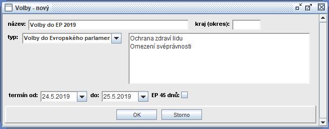 Sestavení seznamu voličů K volbám do Evropského parlamentu se připravuje jeden seznam: Seznam voličů pro volby do EP a to v několika fázích. 1.