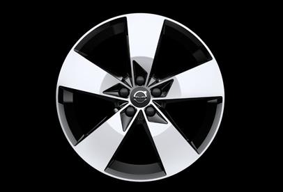 235/55 0 Kč s s 21 600 Kč m 18 kola z lehké slitiny, 6 paprsků s výbrusy v provedení Diamond Cut Alloy, černá