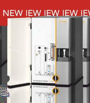 Vorschleifen ELTRA Warmeinbetten ELEMENTRAC Series NEW 6 Nové ELTRA analyzátory ELEMENTRAC kombinují vysokou funkčnost, inovativní funkce a moderní design.