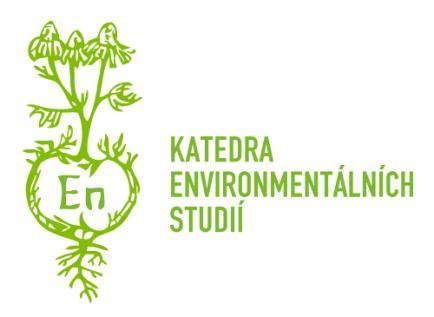 environmentálních studií Fakulty