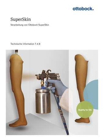 krytu může být případně nastříkán SuperSkinem.