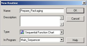 Začínáme v programování v SFC Pro začátek v programování v SFC i muíme ujanit některé pojmy: SBR/RET - vtup, výtupní parametry ubrutiny Initial STEP (Počáteční krok) - Počáteční pozice pro provedení