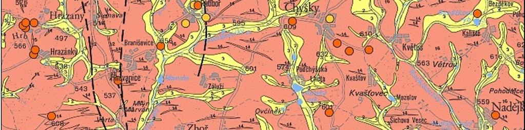 (nízké, st ední a vysoké riziko) a jednou p echodnou kategorií (nízké až st ední