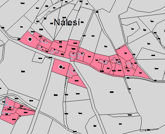 1 RD Nálesí - do zastav