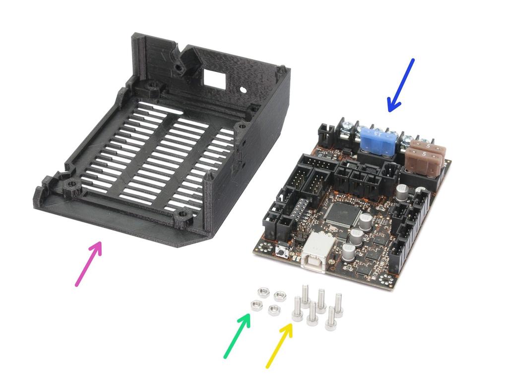 Step 9 Příprava krytu elektroniky (1.