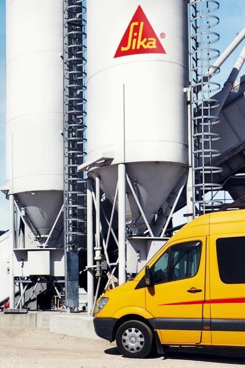 BETON BETON/SÁDROVÁ ADDITIVA Betonové přímësi Přísady pro průmysl