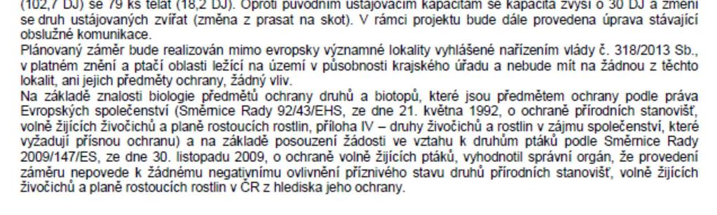 přírody, podle