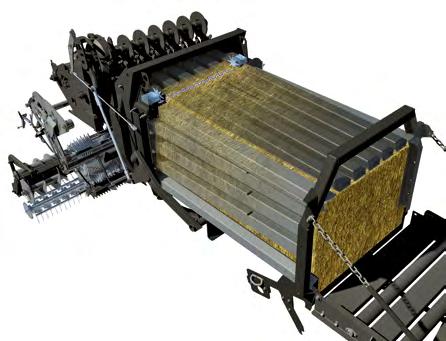 Tato informace o vlhkosti je zobrazována na monitoru IntelliView IV. Další funkcí vlhkoměru je, že obsluha nastaví hranice maximální a minimální vlhkosti balíků, které mají být lisovány.
