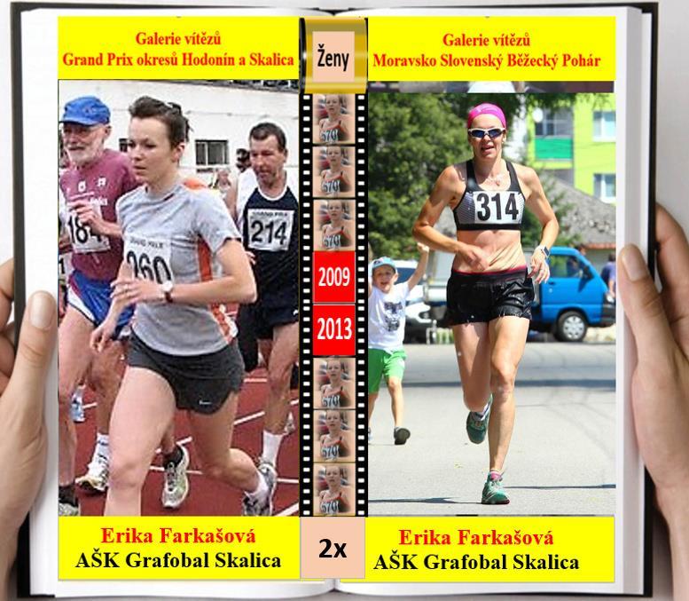 Erika Farkašová První ženská vítězka MSBP a bylo to zasloužené vítězství o tzv. parník. Erika je typická rekreační běžkyně, pro kterou je běh něco jako droga a zároveň sportovní styl života.
