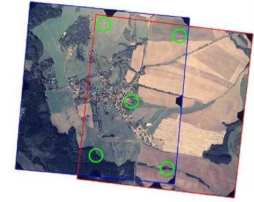 ORIENTACE SNÍMKŮ VE STEREOFTM Absolutní orientace geodetická Řeší vztah mezi modelovými a geodetickými souřadnicemi pomocí