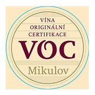 VOC, V. O. C. (VÍNA ORIGINÁLNÍ CERTIFIKACE) 51 6.6. VOC MIKULOV Vína s označením VOC MIKULOV mohou vyrábět pouze vinaři, kteří jsou členy spolku V.O.C. MIKULOV, z. s. se sídlem v Mikulově.