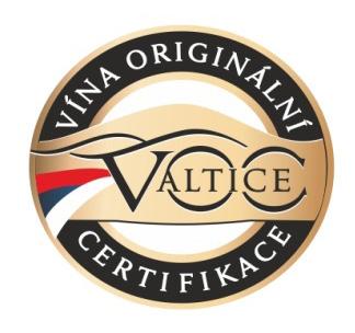 VOC, V. O. C. (VÍNA ORIGINÁLNÍ CERTIFIKACE) 55 6.10. VOC Valtice Cílem značky VOC je prosadit víno s kontrolovaným původem a výrazem odrážejícím terroir dané oblasti.