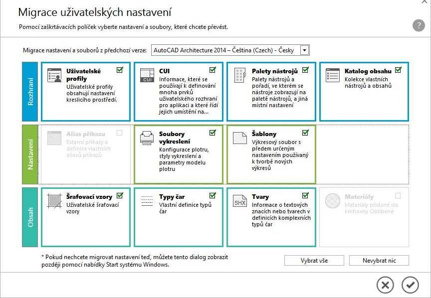 program spustíme Tyto dvě ikony