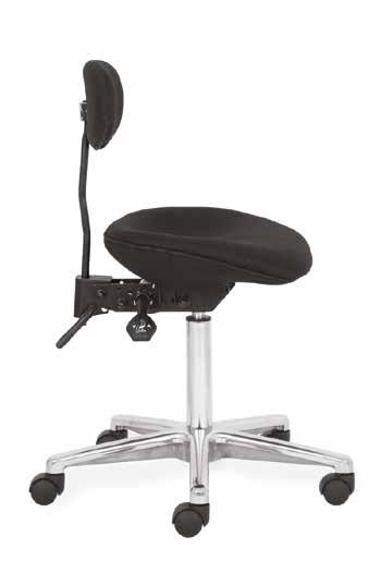 / The collection LABOR has two types of chair - IN 710 with synchronous mechanism with height adjustable ergonomically shaped backrest, IN 090 with Up and Down mechanism and height adjustable