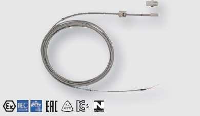 Odporové teploměry TR53 Bajonetový odporový teploměr Snímací element 1 x Pt100, 2 x Pt100 Měřící rozsah -50 +400 C Elektrické