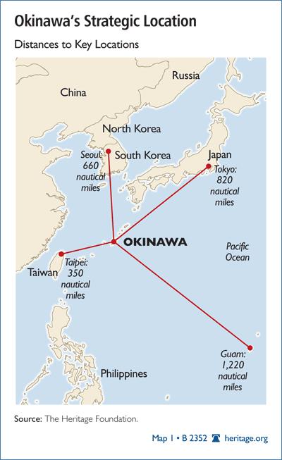 Strategická pozice Okinawy