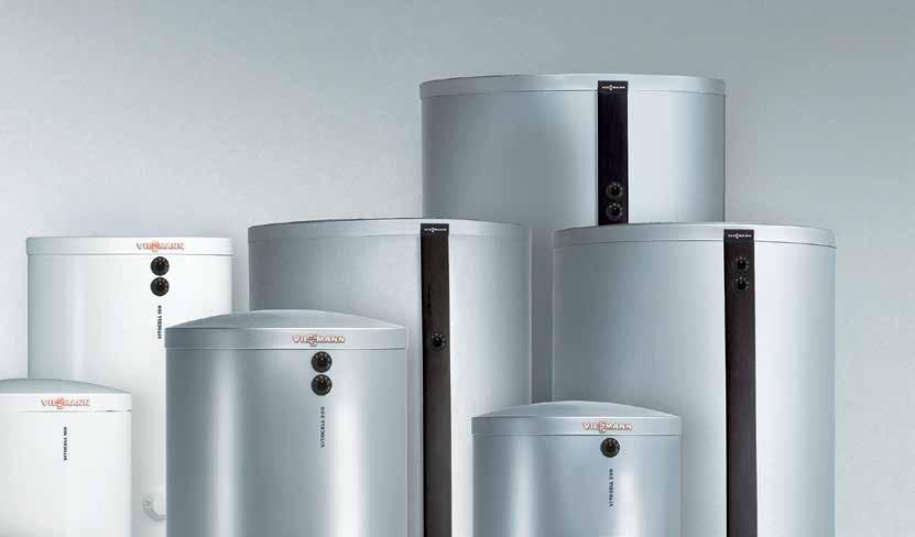 Systémová technika Program Vitocell od firmy Viessmann poskytuje pro každou potřebu vhodný zásobník teplé vody, ideálně sladěný s příslušným topným zařízením.