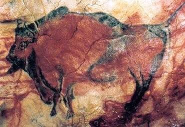Pravěké umění Bizon, asi 15 000 10 000 př.