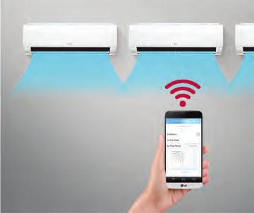 DŮLEŽITÉ FUNKCE VNITŘNÍCH JEDNOTEK SMART Wi-Fi ovládání Ovládání klimatizačních jednotek s použitím