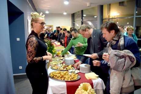 Raudonikisem. Dále bylo možné ochutnat litevská vína a tradiční občerstvení.