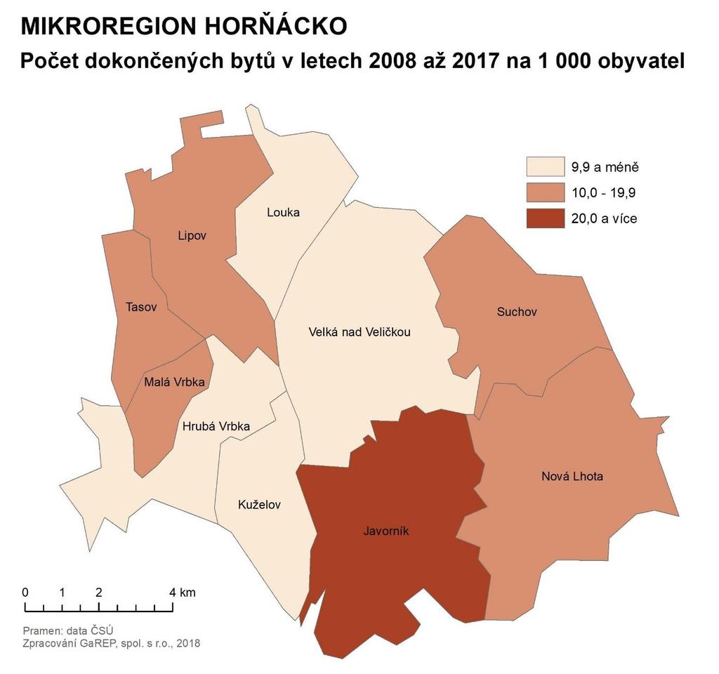 (2,27), Hrubá Vrbka (2,25) a Velká nad Veličkou (2,23); naopak nejhůře skončily Suchov (1,91) a Nová Lhota (1,93).