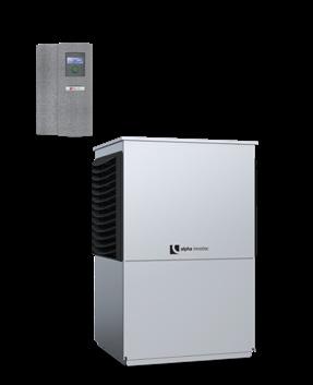alira LWAV Invertorová tepelná čerpadla vzduch/voda pro venkovní instalaci Luxtronik 2.1 Tepelná čerpadla pro maximální výstupní teplotu topné vody +60 C a minimální teplotu okolního vzduchu 22 C.