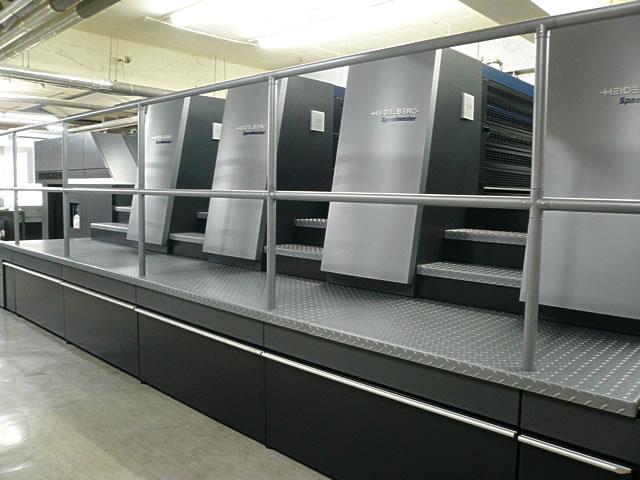 HEIDELBERG Speedmaster XL 105-5L Heidelberg XL105-5 se zabudovaným zařízením na kontrolu tiskových paramatrů Inpress je světovou novinkou!