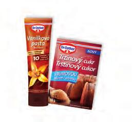 Oetker 300 g odpeckovaných višní 3 zarovnané PL mandlové moučky 1 KL Vanilkové pasty Dr.