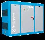 stacionární šroubové kompresory Stacionární šroubové kompresory PSI-M Řada PSI-M 45 250 kw s frekvenčním měničem jednostupňové olejem mazané stroje motor IE3 s vysokou účinností skříň s ochranou IP54